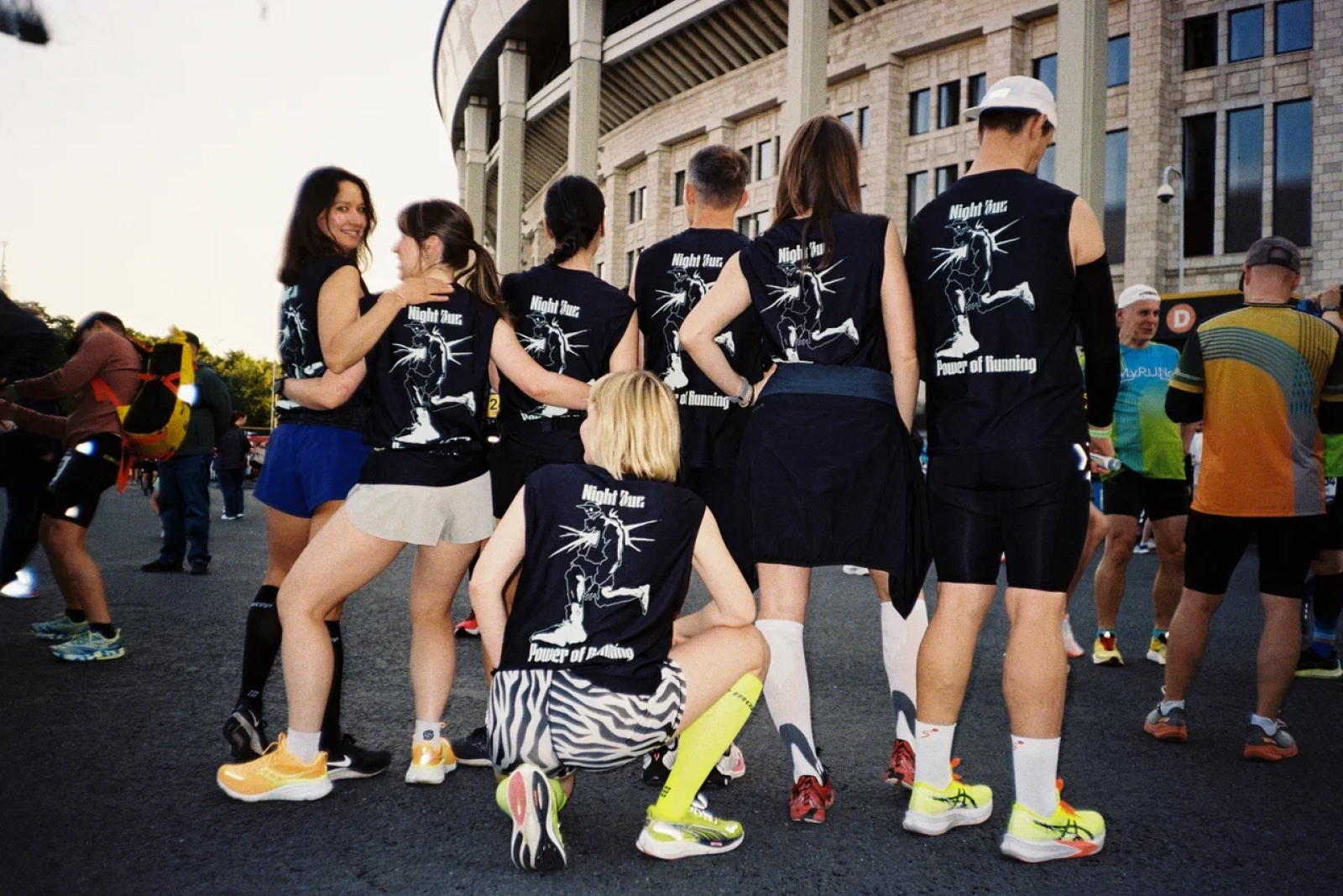Основной состав Power of Running бежал в кластере G