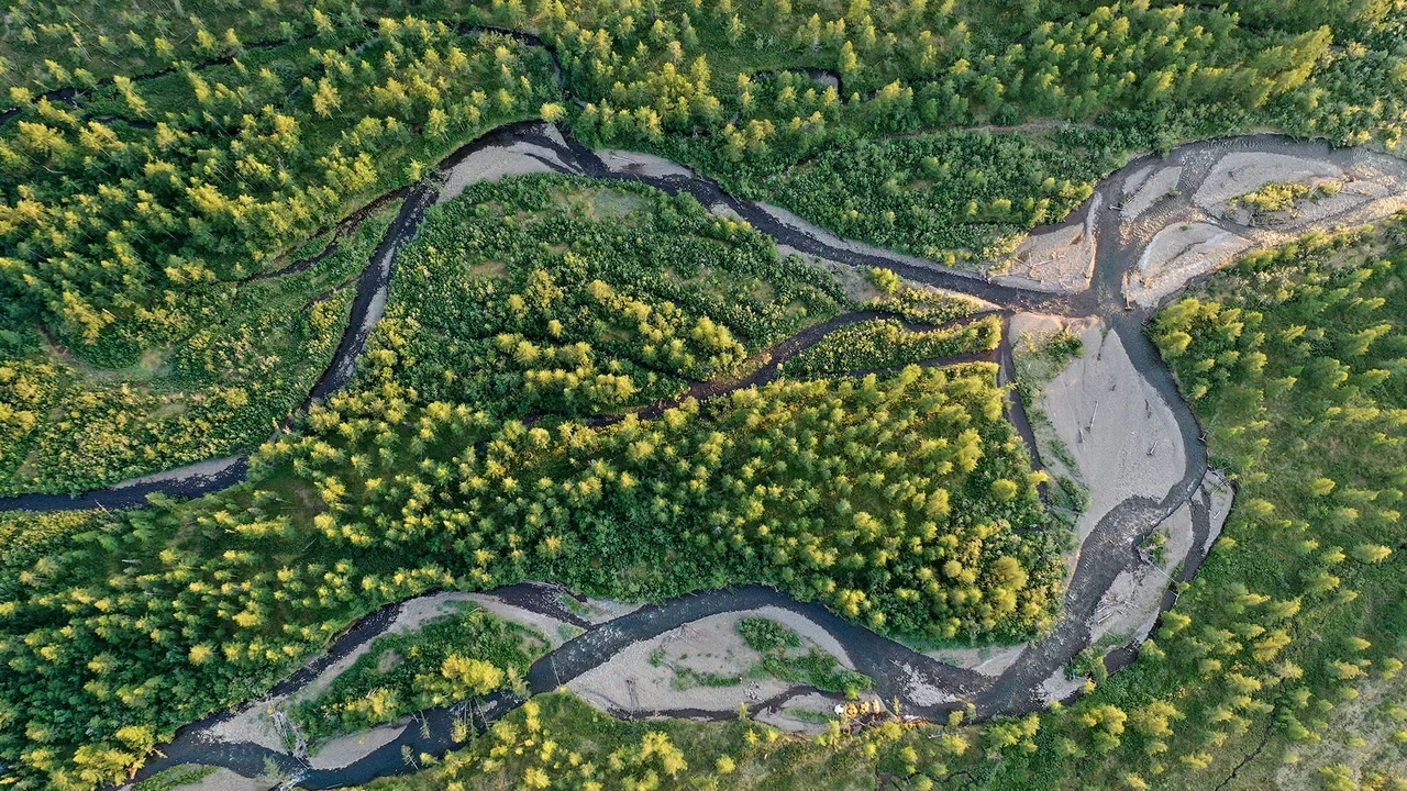 реки плато Путорана